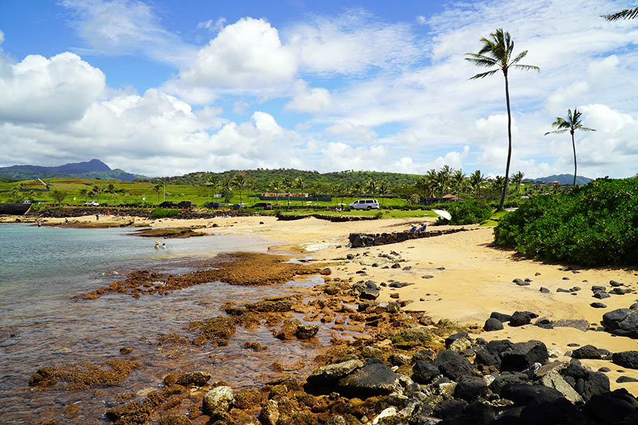 Kukui'ula Harbor Beach