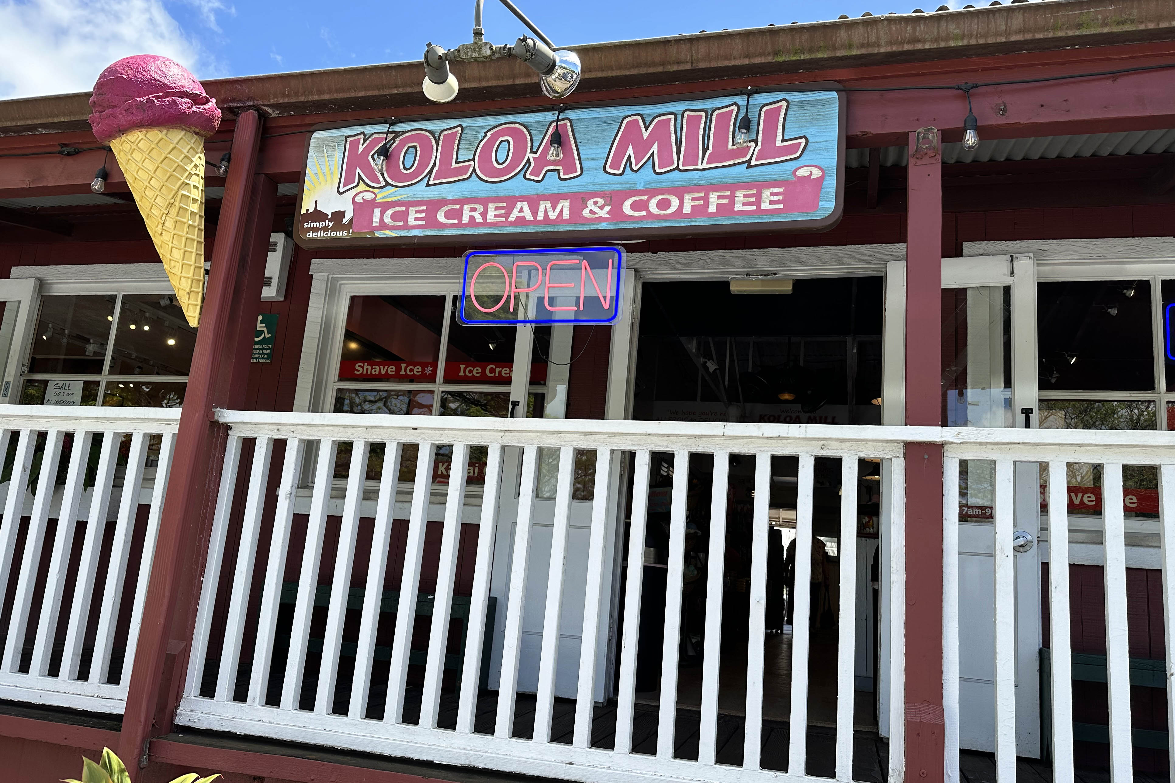 Koloa Mill Ice Cream