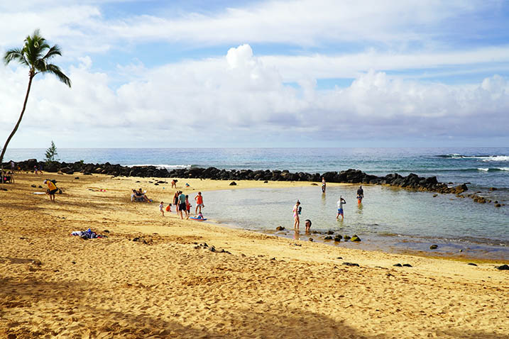 Poipu Beach kiddie pool