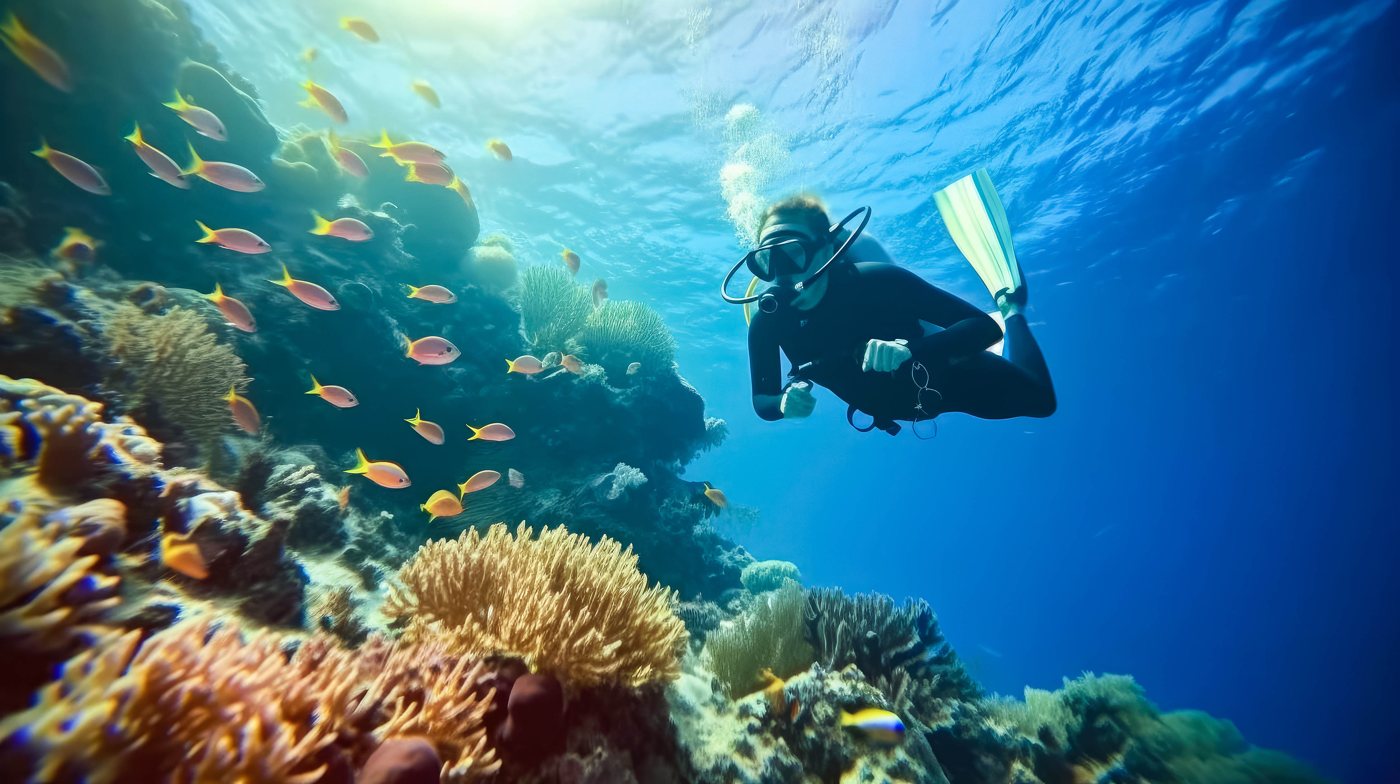 Scuba diving in Hawaii