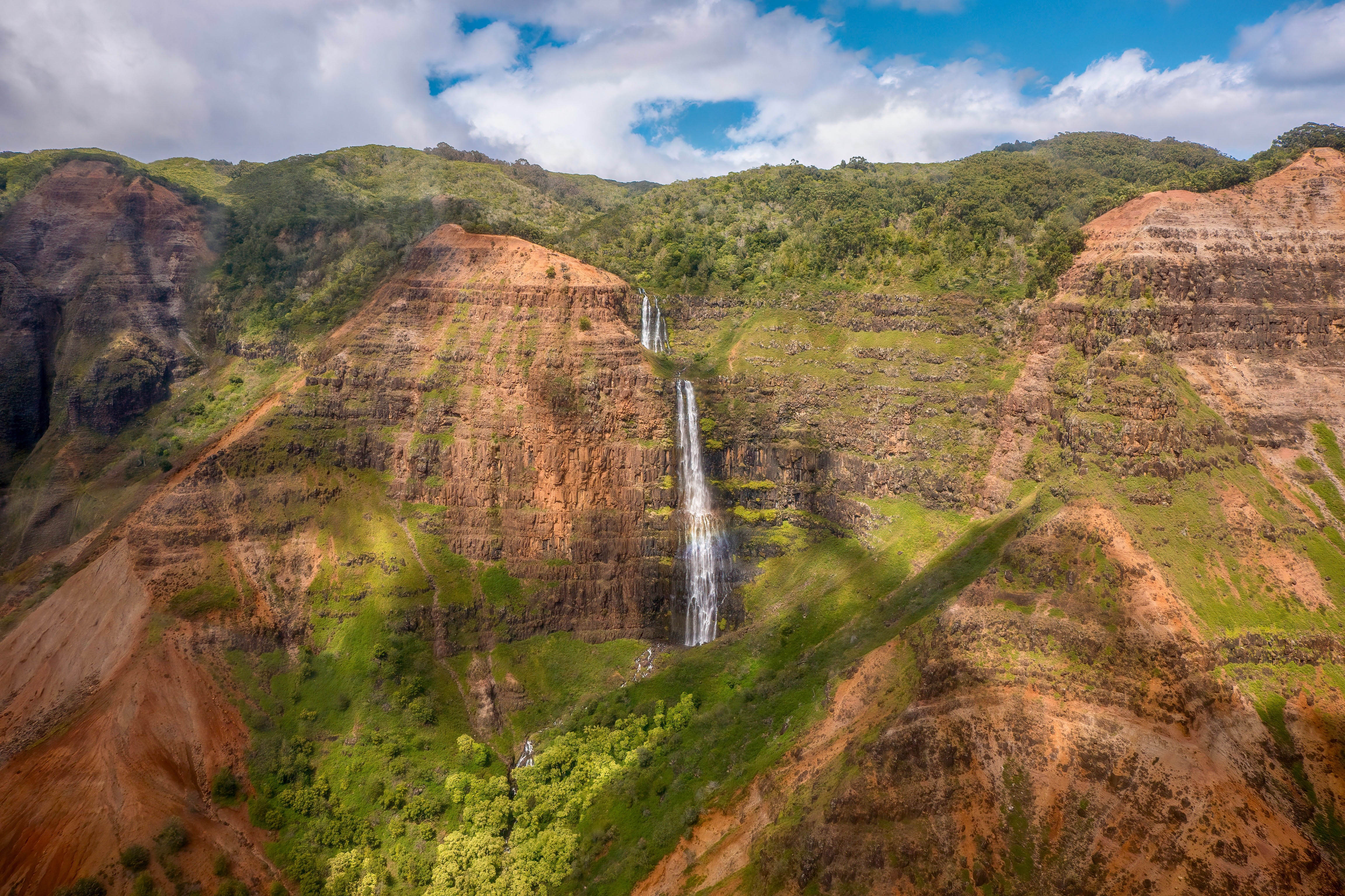 Waipo'o Falls, Waimea Canyon State Park, Kauai